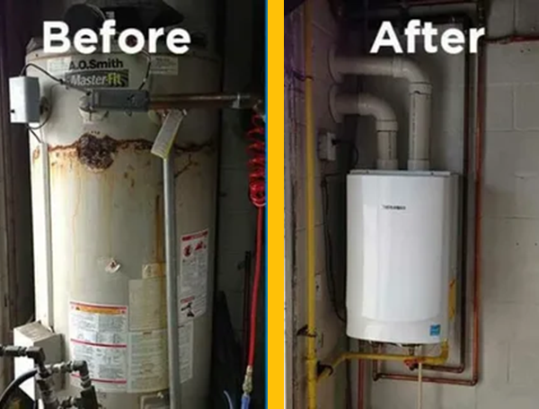 Energy-efficient water heater