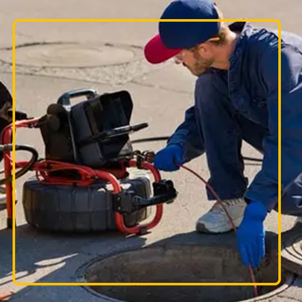 Sewer Line Inspection Work